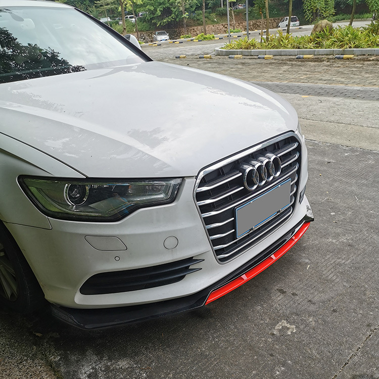 Suitable for Old Audi A3 A4L A6 Q3 Front Shovel Front Lip Spoiler Size Surround Modification and Decoration Anti-Collision