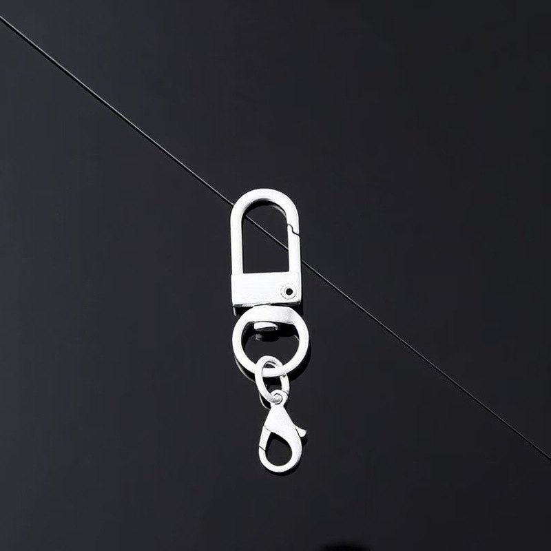 彩色烤漆U型旋转门扣龙虾扣合金diy饰品配件钥匙扣公仔玩偶包挂扣|undefined