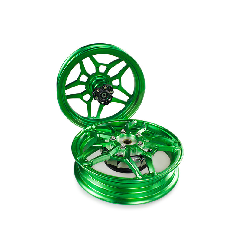 Suitable for Filano Motorcycles 12inch Thickened Cnc Aluminum Alloy Modified Front and Rear Wheel Hub Assembly Rim Accessories