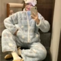 韩国立领宽松外穿家居服