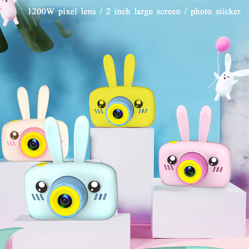Cross-border X5 bunny cartoon video children's digital mini HD camera small SLR digital cartoon camera