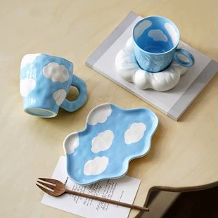 Японский свежий кофе, полдник, чайная чашка, ручная роспись