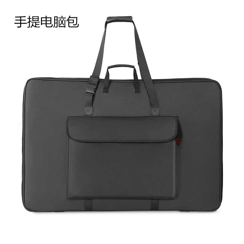 Fashionable Youth Outdoor Sketching Tool Bag, Large-Capacity Student Painting Class Art Supplies Storage Bag