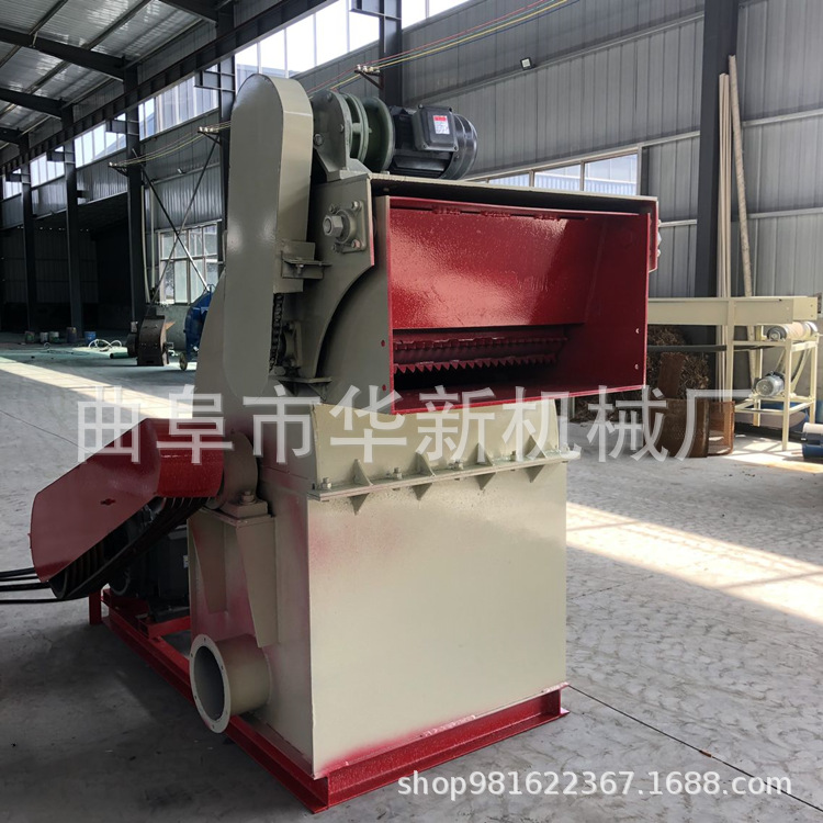 供应三合板木材粉碎机 浙江移动式木材粉碎机 树枝木头双口粉碎机