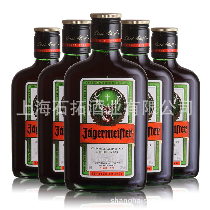 行货 德国进口野格圣鹿利口酒力娇酒配制酒野格利口酒200ML-阿里巴巴
