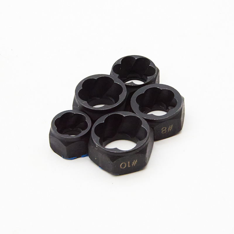 Extractor de perno de tuerca rota herramienta hexagonal manga tuerca de perno Extractor de alambre roto