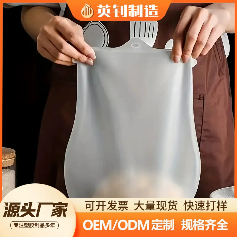 Пищевая силиконовая мешка для месильной лапши пробуждает поверхность для волос силиконовая бытовая и лапша сумка антипригарное тесто раскатка для выпечки на кухне