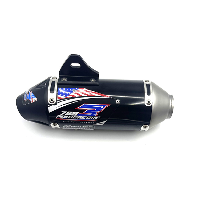 Exhaust Pipe: Motuoche Exhaust pipe - e3-single-tail-payment-black