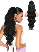 S 46925 Long Wavy Ponytail Wig ��������β�ٷ� ŷ���羳