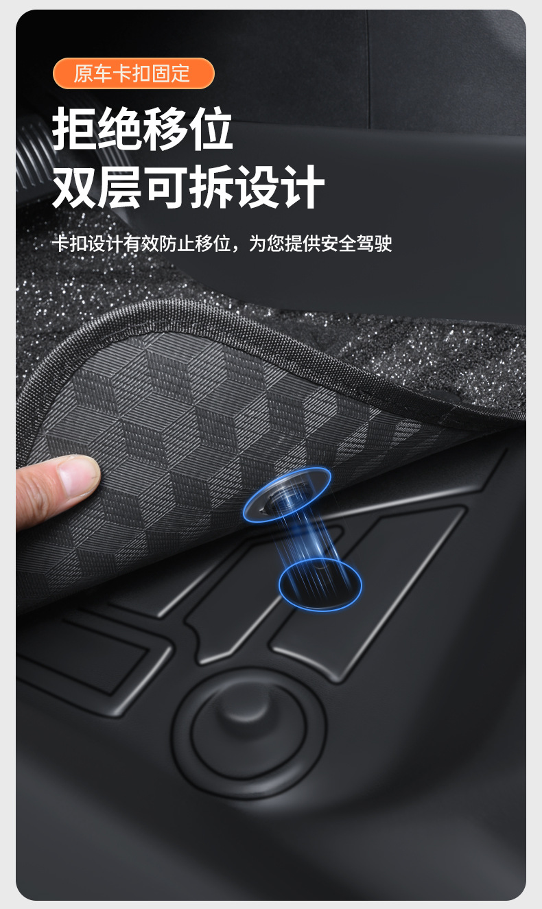 TPE Floor Mats for Geely Xingyue L 2019-2025