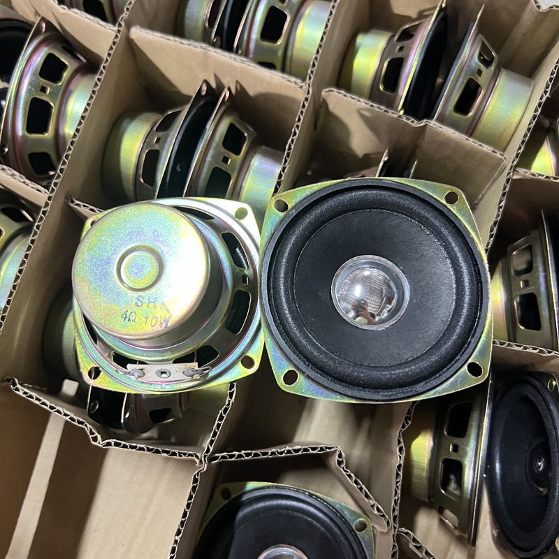 3寸金刚全频喇叭纸盆泡沫边4欧10/8欧10W瓦音响音箱扬声器