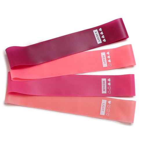 Elastic band yoga accessories resistance band fitness glute circle ring elastic band exercise latex resistance band
