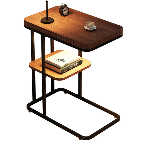 Sofa side table floor lamp living room wireless charging bedroom internet celebrity simple modern bedside shelf small side cabinet