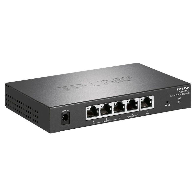 TP-LINK TL-R5005P-AC 2,5G порт интегрированный маршрутизатор перегружен и бесшовный роуминг питание по PoE