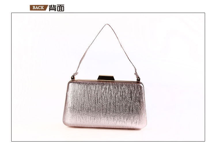 Europäische Und Amerikanische Trend Passende Tasche Handtasche Weibliche Einfache Damen Abendkleid Handtasche display picture 4