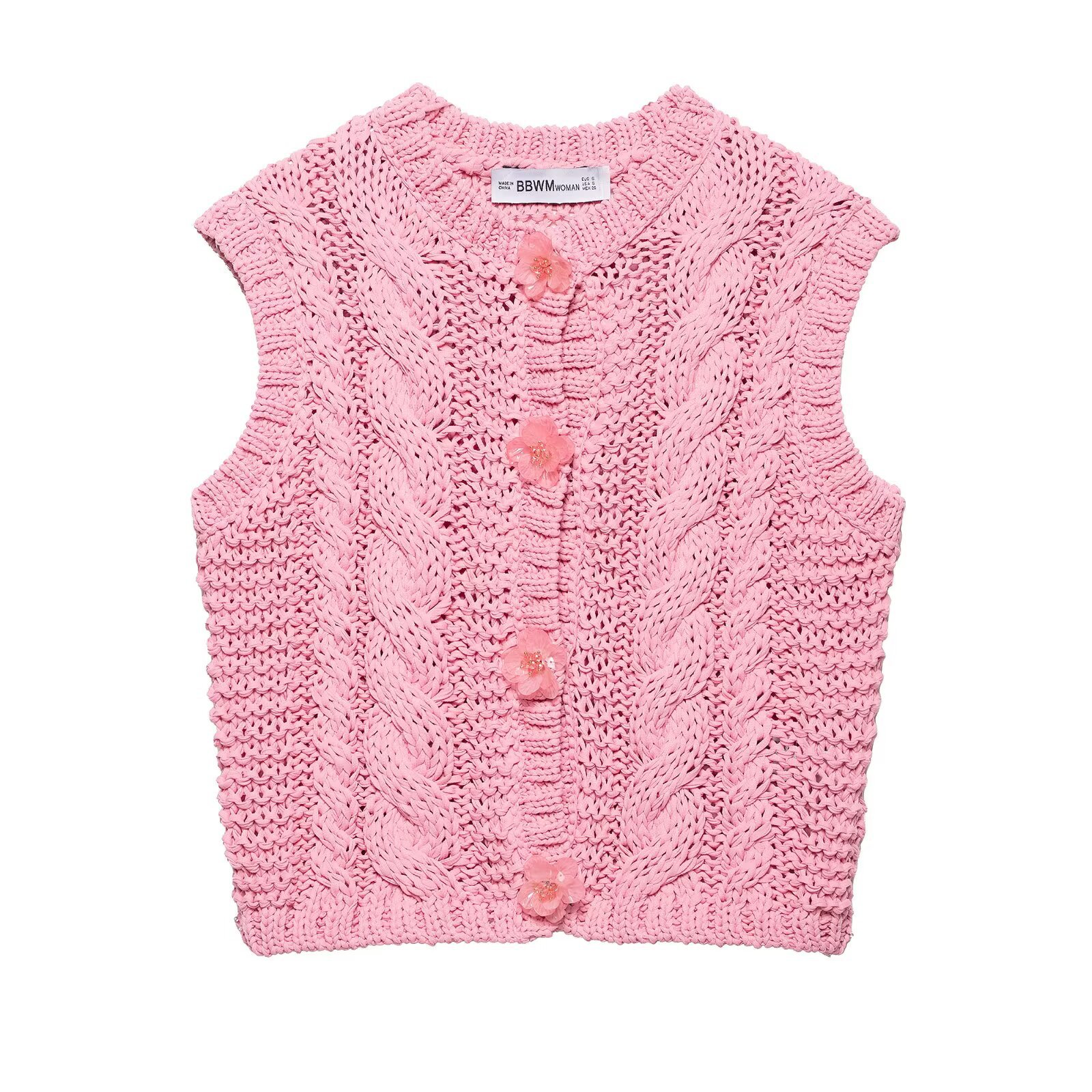 spring fashionable knitted vest