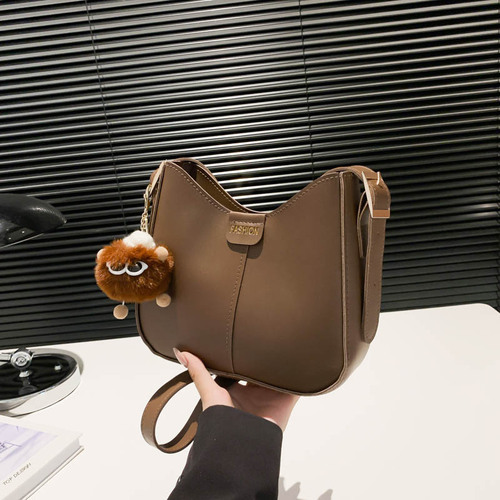 High-quality Retro Women's Handbag 2025 Fashion Versatile Bucket Bag Shoulder and Crossbody Bag