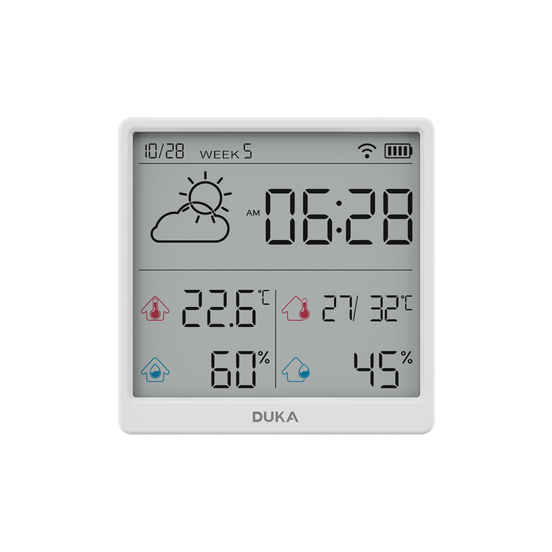 Duke TH3wifi 温湿度センサー温湿度計スマート検出器家庭用温湿度計|undefined