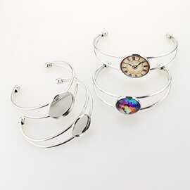 时光宝石手镯DIY图片创意礼品礼物送朋友铜手镯