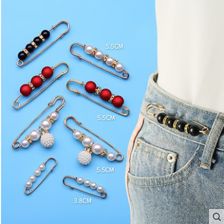 PIN combinación de corrección de cintura artefacto cintura falda de ajuste de cintura anti-exposición hebilla broche mujer ropa fija