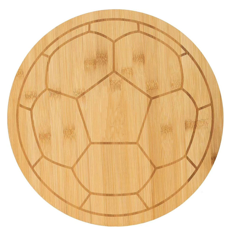 Junta de corte de fútbol transfronterizo Junta de corte de baloncesto Junta de corte redonda Junta de corte creativa de rugby americano Junta de pan Productos de cocina para el hogar