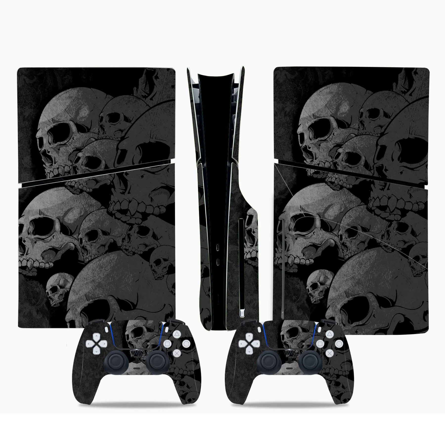 Наклейка на консоль (PS5 Slim), матовая защитная наклейка, индивидуальный рисунок, ультратонкая 0.001 мм