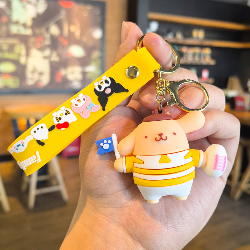 El llavero de Sanrio llavero, la muñeca colgante, la máquina de muñecas, tuiteó un pequeño regalo de menos de 10 yuanes.