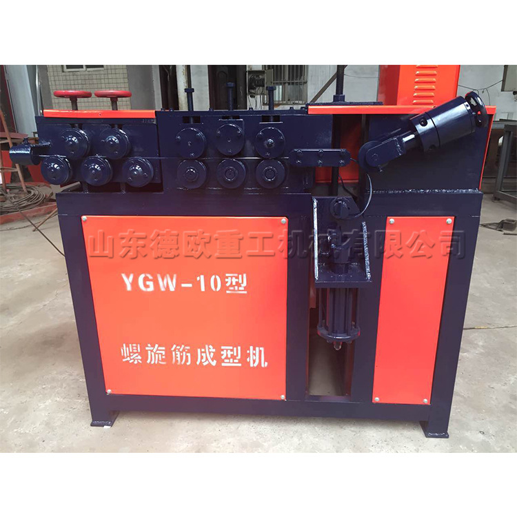 DO-10型螺旋筋成型机 数控液压螺旋筋弯曲设备 桥梁螺旋筋卷圈机