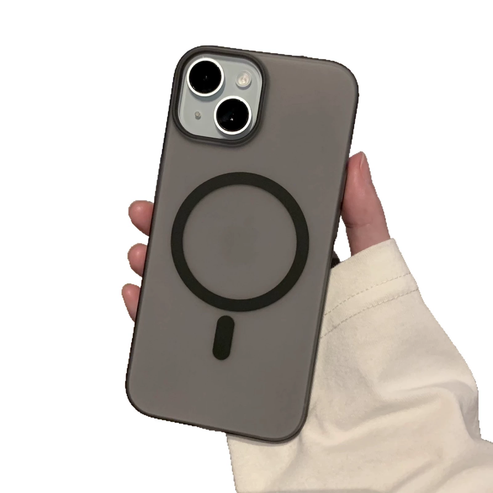 Соверси с ультратонким корпусом совместимо с iPhone 16, матовый чехол для iPhone 16 Pro, защитный чехол, fall protection