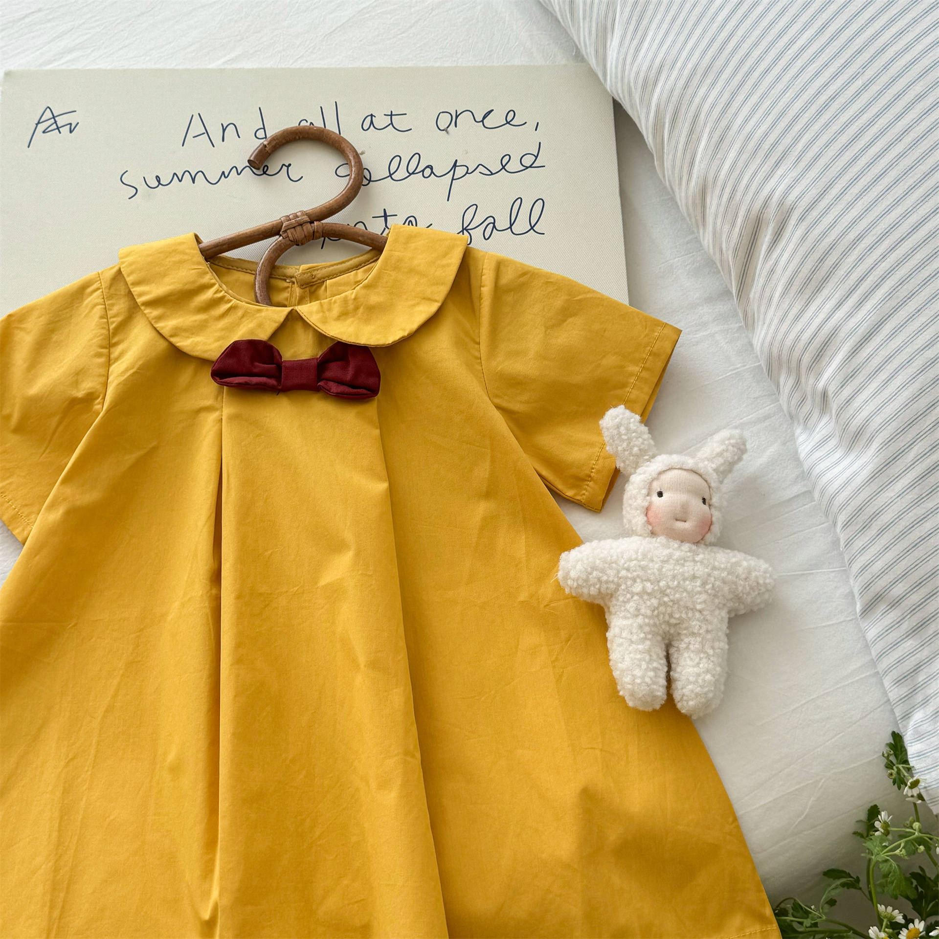 Vestido coreano de siete niñas con limón salado, tesoro femenino de verano, sentido cómico japonés, vestido de princesa uniforme de bola de estilo universitario jk