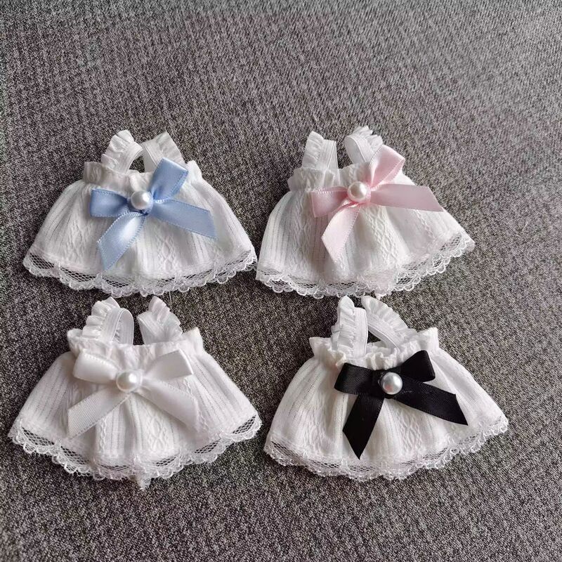 10cm Starfish Body Cotton Doll Clothes Handmade Suspender Skirt/Princess Skirt Doll Dress Dress