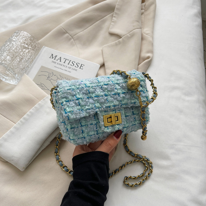 Nuovo vento profumato di lana autunno inverno nuova mini borsa a tracolla a forma di canapa e cotone da donna carina_voghion.com