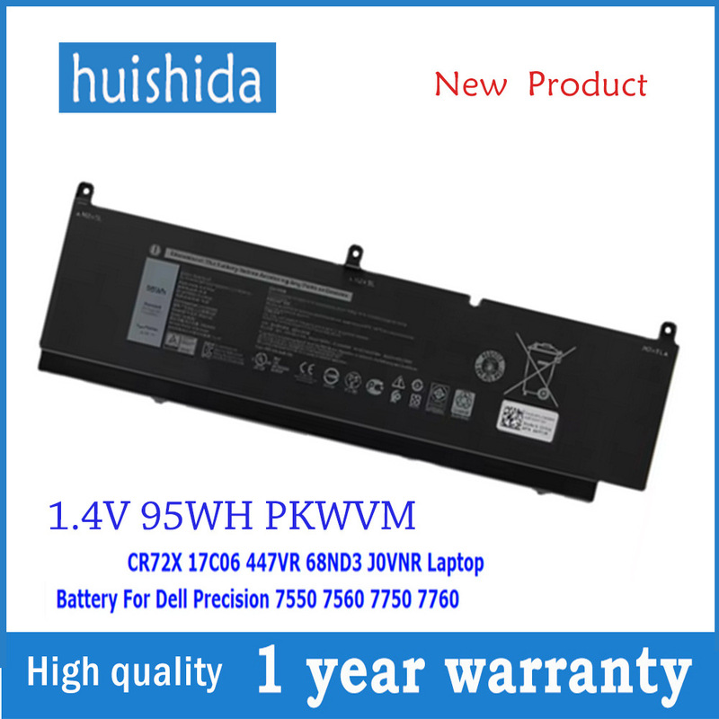 For Dell Laptop Battery PKWVM 7550 7560 17 7750 7760