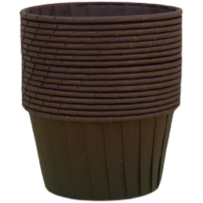 Al por mayor curling muffin resistente a altas temperaturas a prueba de aceite pastel de cumpleaños taza de papel fiesta postre Mesa decoración rollo boca papel titular