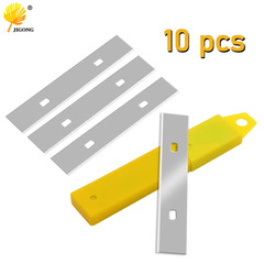 Wholesale glass cleaning spatula blades, cleaning spatulas, glue removal blades, floor scraper blades, 10 pieces/box pack