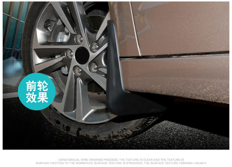 Mercedes-Benz A-Class, C-Class, E-Class, V-Class, GLA, GLB, GLE, GLK, ML350, Vito, smart elf 5 fenders