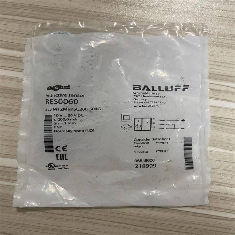 Factor1电感式传感器BES M12MD1-NSC60B-S04G订货号BES02WL原装正
