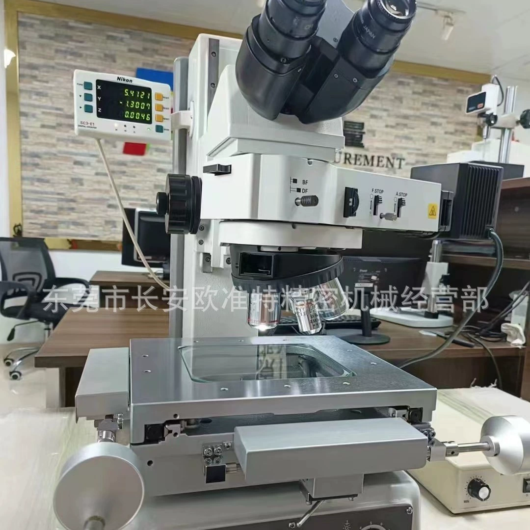 Японский инструментальный микроскоп Nikon MM-400/MM800, металлографический инструментальный микроскоп с CCD-измерением