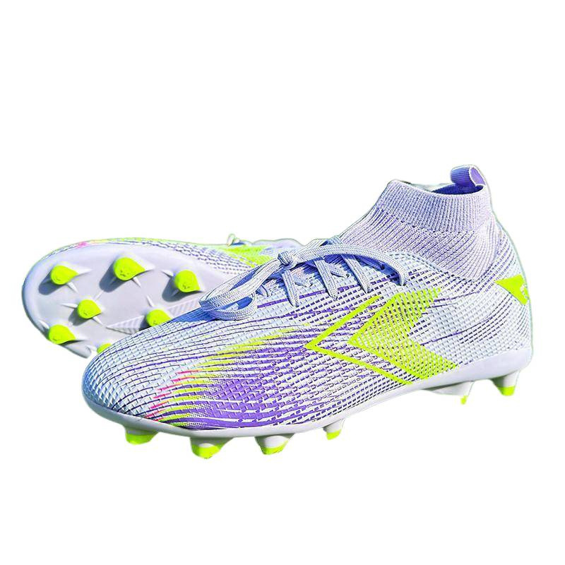 Cross-Border High-Top With TF Artificial Turf, Leather Football Men And Women, AG Long Spikes For Competition, Student_voghion.com
