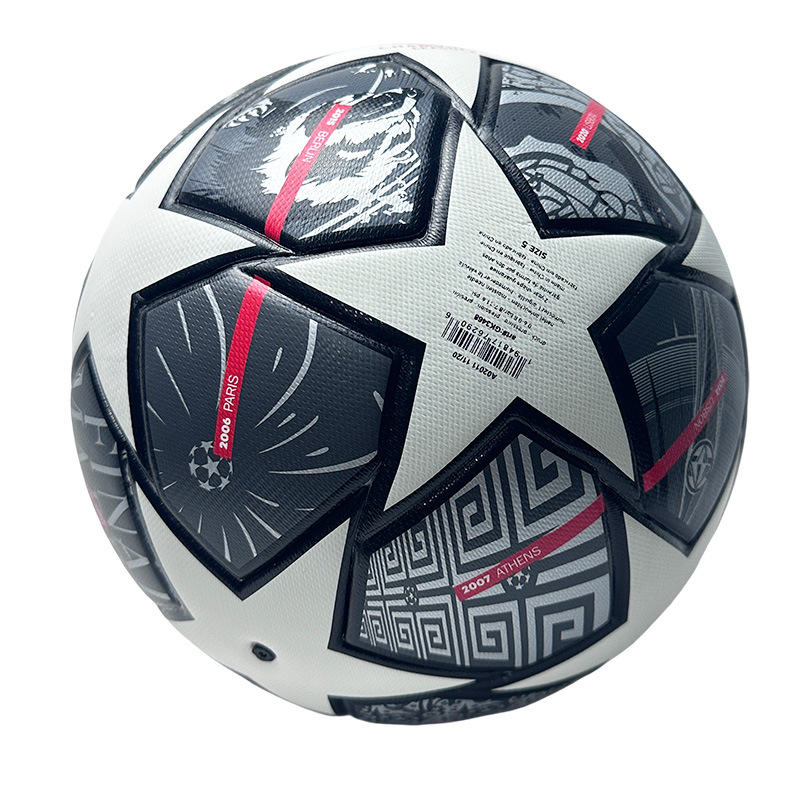 No.5 Copa del Mundo de fútbol Liga de Campeones Premier League fútbol transfronterizo adhesivo en caliente pu personalizado image 29