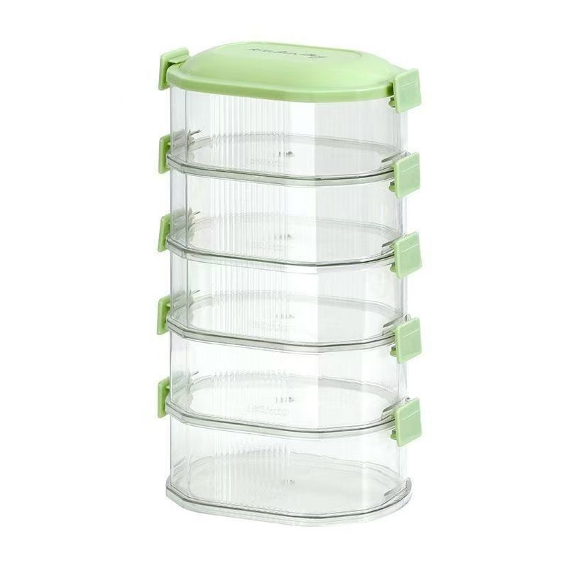 Caja de almacenamiento de especias, caja de condimentos, caja de almacenamiento de condimentos de pimienta doméstica de alta gama, caja de almacenamiento de condimentos, tanque de sellado, cocina de grado alimenticio
