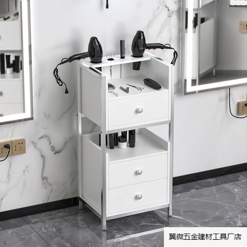 美发店工具柜发廊专用置物架理发店工具台剪发小柜子理发师工具车