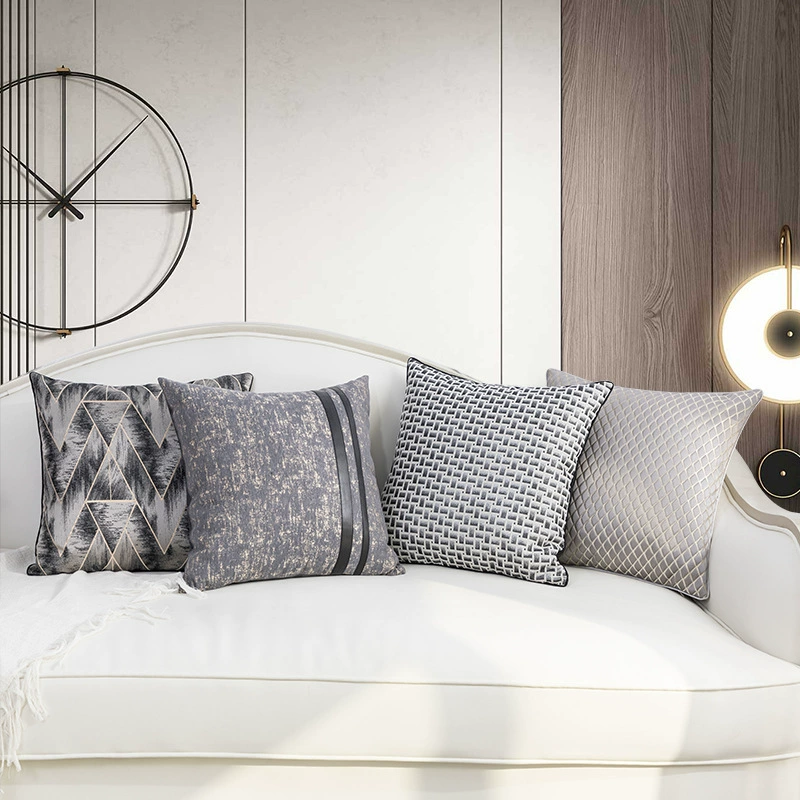 Modern and minimalistic sofa, pillow, pillowcase for bed