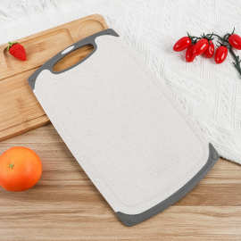 麦秆菜板防霉抗菌多功能家用厨房粘板水果切菜板塑料砧板案板批发