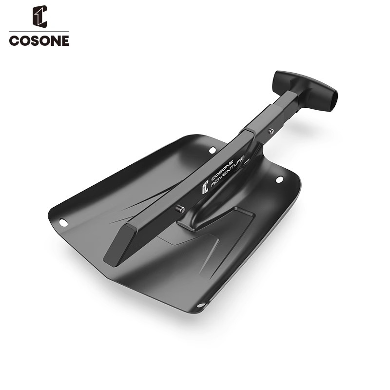 Cosone Outdoor Avalanche Telescopic Shovel Wild Snow Shovel Aluminum Alloy Rescue Probe Carbon Fiber Ski Equipment Accessories