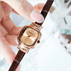 Fashionable square watch, quartz waterproof swiss watch, city style, Korean style, bright catchy style