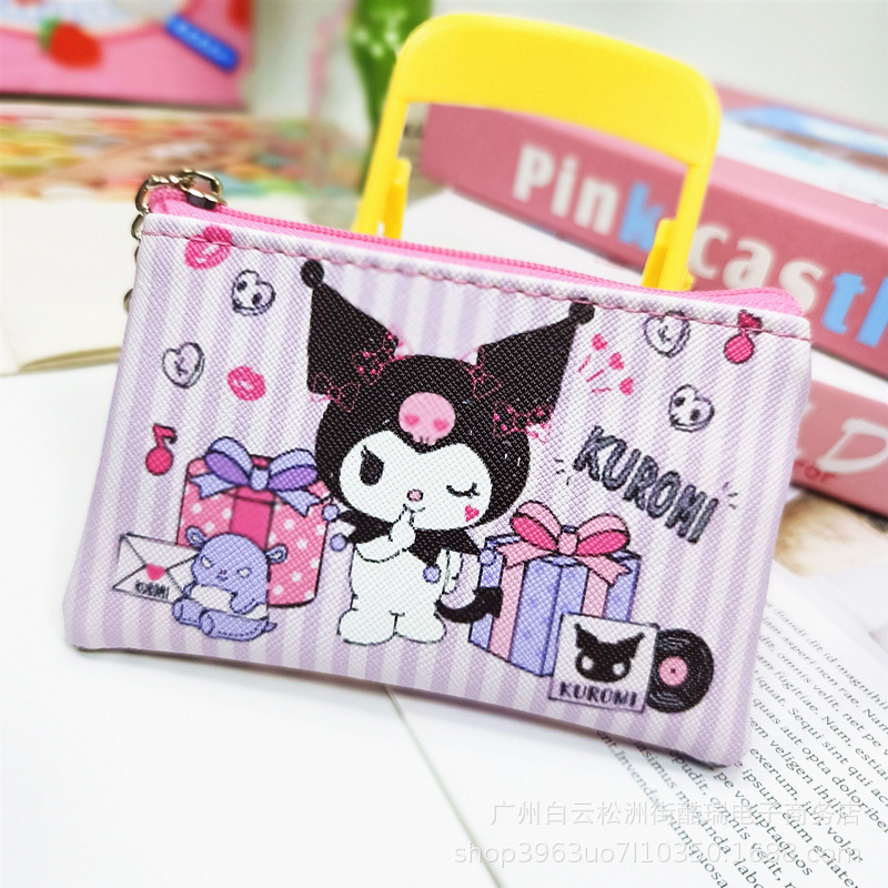 Bolso de la moneda de los niños de dibujos animados lindo niños y niñas monedero bolso de La Moneda bolso de la tarjeta de cremallera pequeña bolsa regalo del estudiante de la escuela primaria