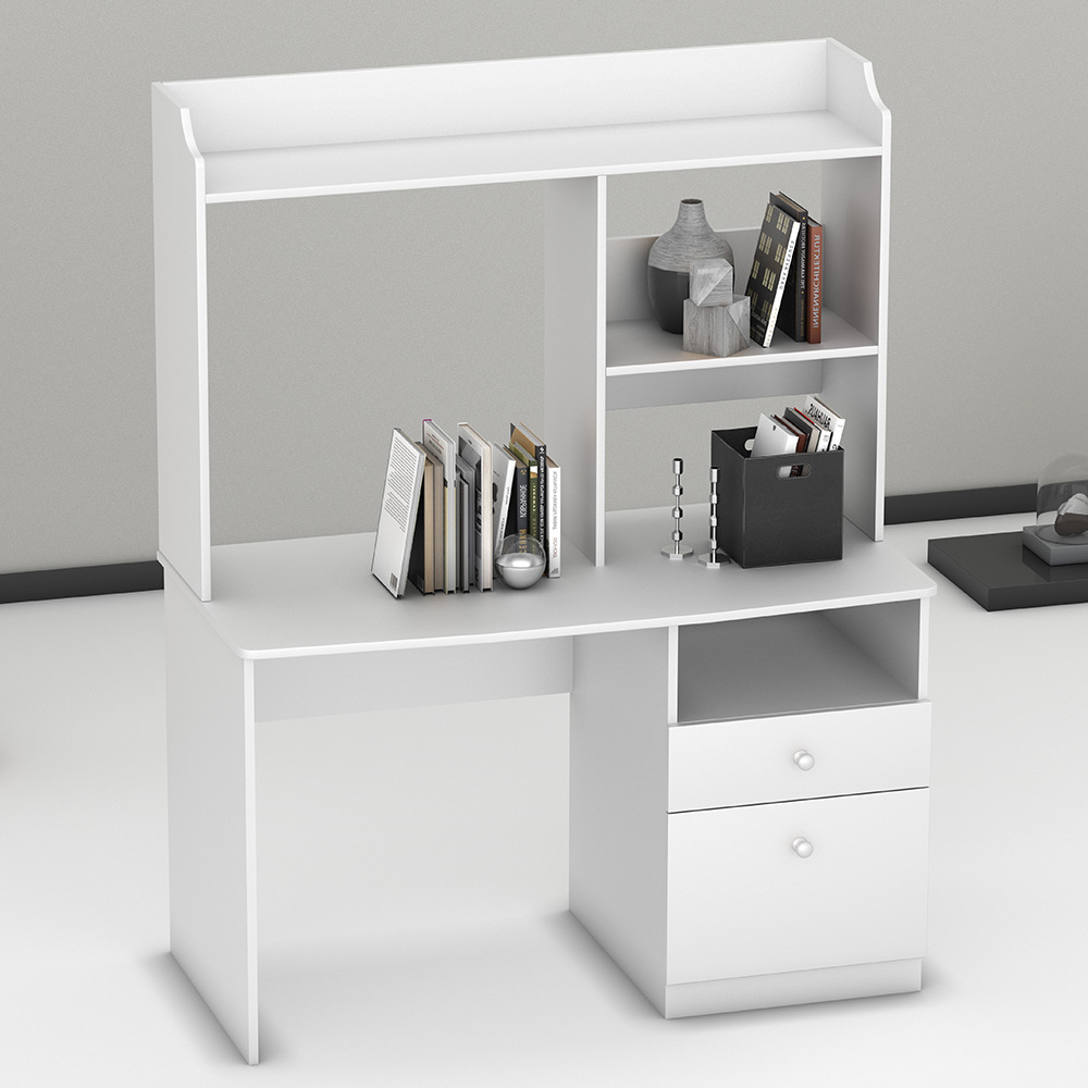 Escritorio para estudiantes, escritorio de estudio de protección ambiental, escritorio de escritorio, estante de dormitorio, escritorio de escritorio, escritorio de escritorio para adultos contra la pared, escritorio de computadora image 5