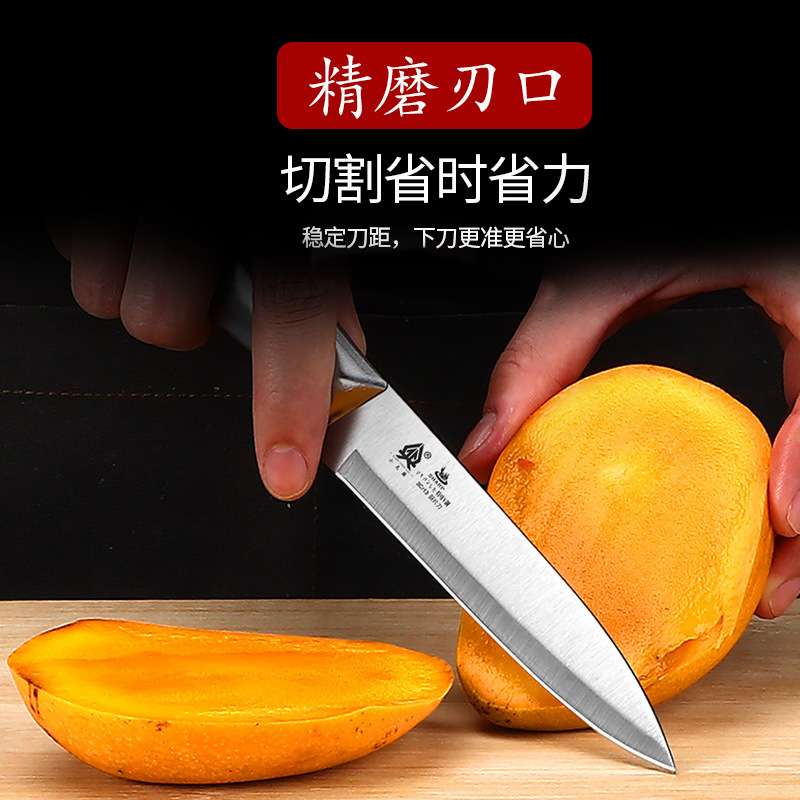 Cuchillo de sandía afilado corte de acero inoxidable cuchillo de fruta de regalo de cocina cuchillo de cocinero doméstico pequeño Tianan