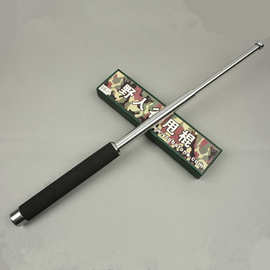 外贸印度市场 战术三节伸缩棍车载防身甩棍防护用品